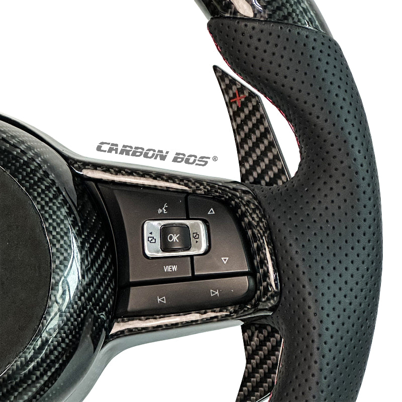 Volkswagen MK6/7 carbon fiber steering wheel