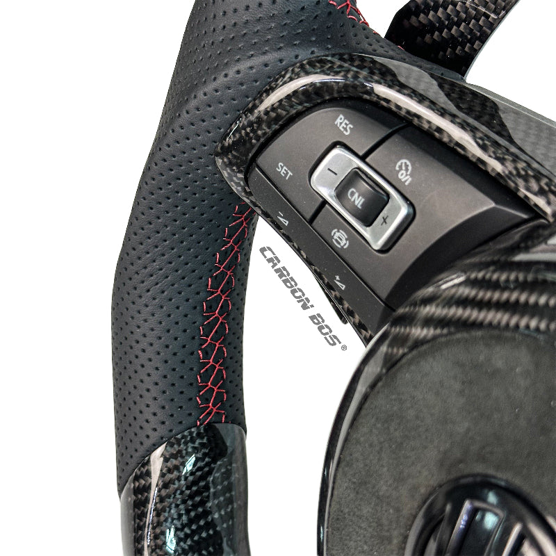 Volkswagen MK6/7 carbon fiber steering wheel