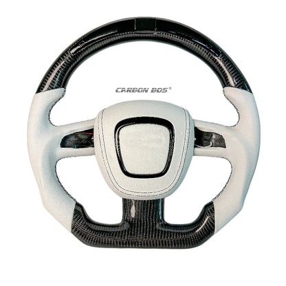 Audi carbon fiber steering wheel + LED