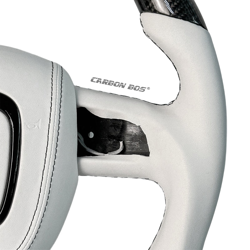Audi carbon fiber steering wheel + LED