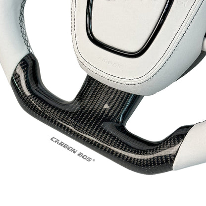 Audi carbon fiber steering wheel + LED