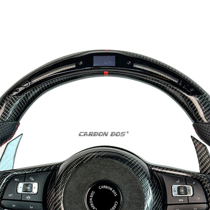 Volkswagen MK6/7 carbon fiber steering wheel